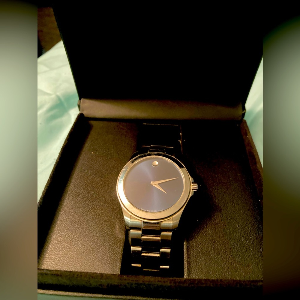 Movado men Junior blue